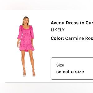 Avena Dress, Likely brand. Size 4